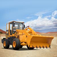 Mini Articulated Wheel Loader Machine 78KW com 490 motor de quatro cilindros