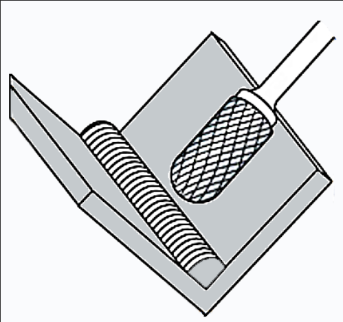 Double Cut Long Reach Carbide Burr SC-5ML6 Precision Engraving In Narrow Spaces