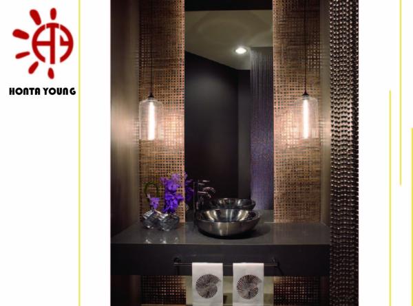 HTY - TC 300 300*300 Hot Sale Glass Mosaic Tile for Home Hotel Building Decoration