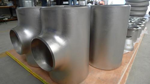 Customizable Titanium Tee 3D 10D Radius Reducing Tee Titanium Fitting