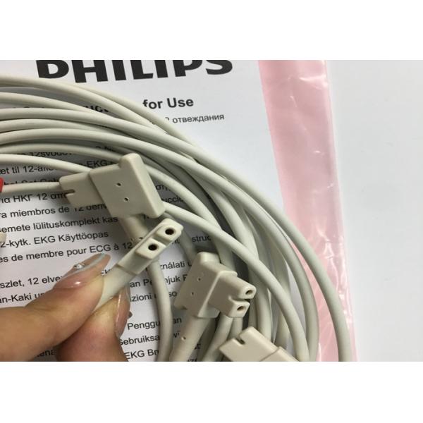 PHLIP ЭКГ Заменные части, AMMI IEC 12 Свинцовый ЭКГ Лимб Свинцовые 1.4M 989803151731