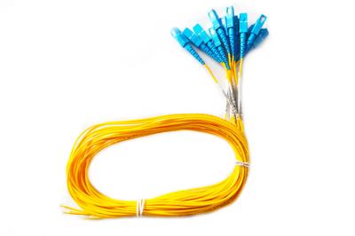 Perda de inserção da trança simples da fibra ótica do SC UPC de 2.0mm 1.2m baixa