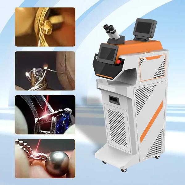 Adjustable Wavelength 200w 300w Gold Jewelry Laser Welding Machine for Dental Glasses and Jewelry in 2024