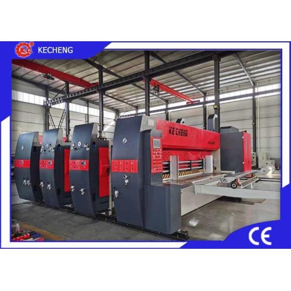 Top Printing Lead Edge Feeding Flexo Printer Slotter