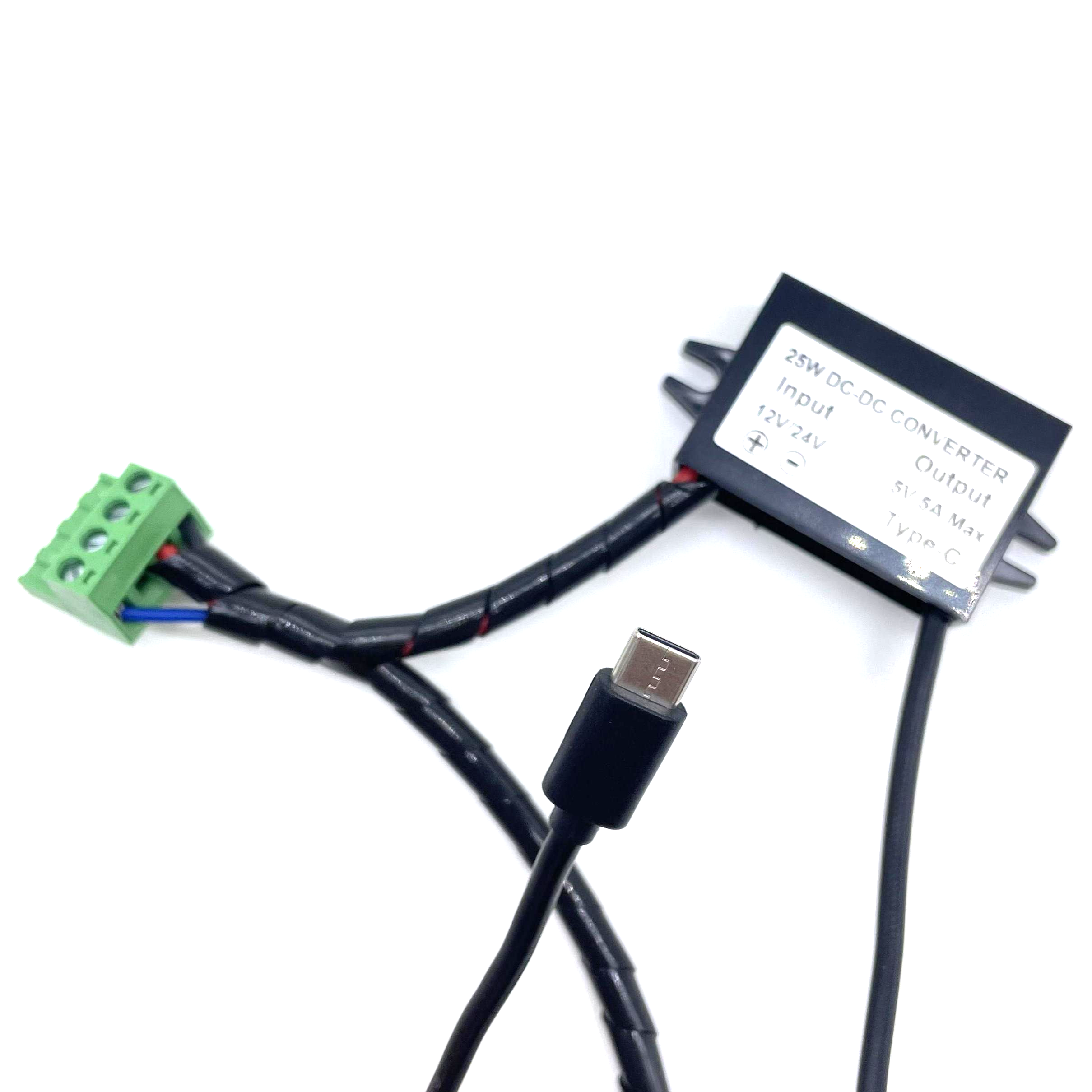 Custom Cable Harness with PVC Insulation, Terminal Block & DC Converter for Electronic Cabinets