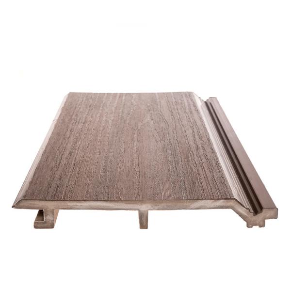 Outdoor Wall Plate PVC/WPC Wood Plastic Composite Decorative Exterior Wall Siding
