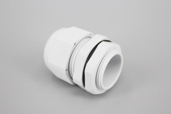 M12 Types of cable glands Waterproof Nylon plastic cable glands in White Black Grey NPT PG Metric Thread
