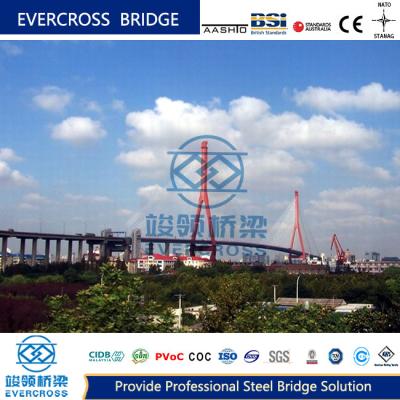 Fast Installed Prefabricated Cable Stayed Bridge Customizable