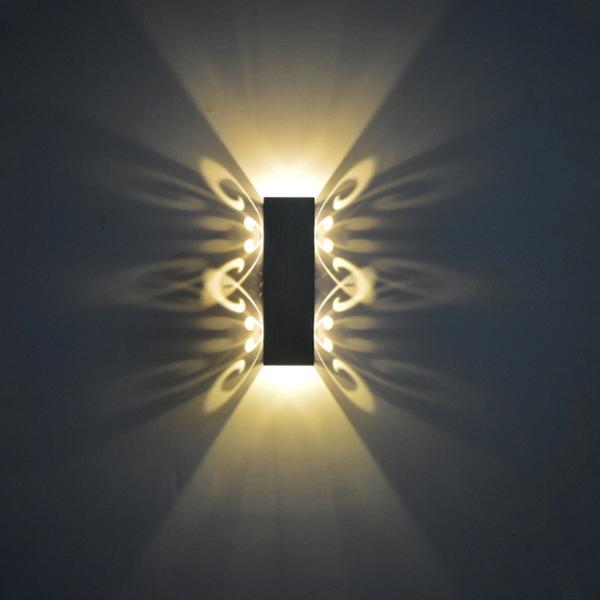 Modern fashion Aluminum led light fixture Up and down led wall lamp(WH-RC-08)