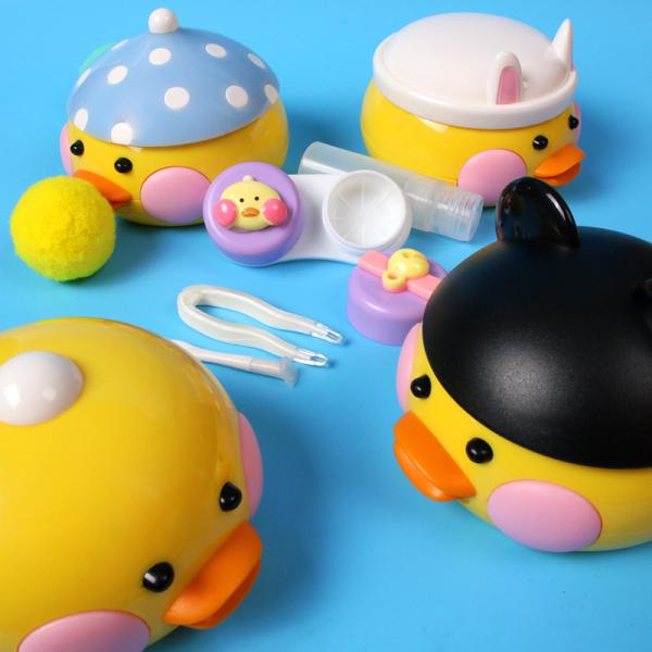 Exemplos bonitos de Mini Cartoon Contact Lens Accessories para o EyeWear dos monóculos