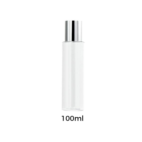 Custom PET Plastic Cosmetic Bottle 80ml with Screw Cap