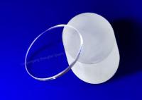 Plat rond mince de silice fondue en verre optique de Morse 6,5