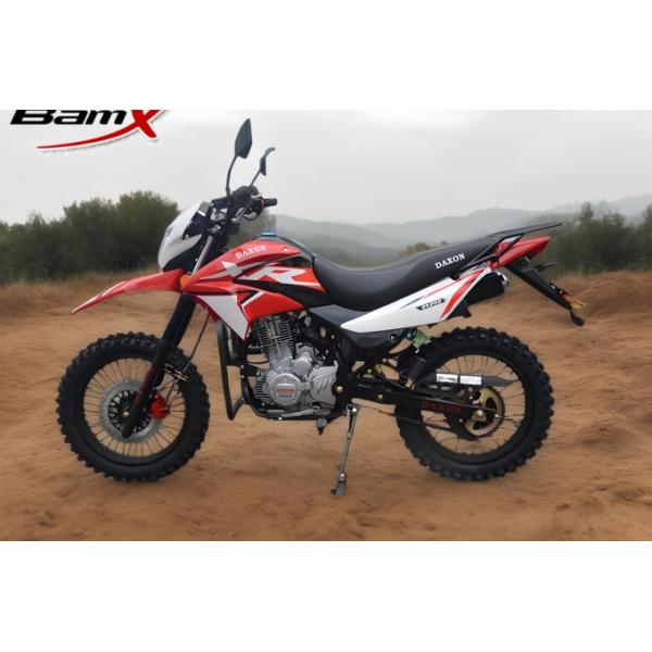 Мотор 200cc двойной спортивный мотоцикл горячая продажа OEM Водное охлаждение Колесо спик Красный цвет внедорожный мотоцикл