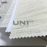 Interlining wholesale high quality 180gsm algodão tecido de lona cabelo interlining cabelos de cavalo interlining para fato