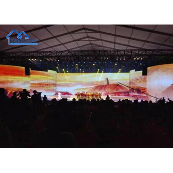 Tente à l'épreuve de l'eau, cadre en aluminium, couverture en PVC pour événements, expositions, fêtes, etc.