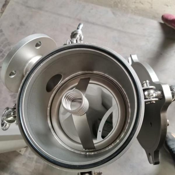 Фильтр нержавеющей стали промышленной автоматической сумки стрейнера Backwash санитарный