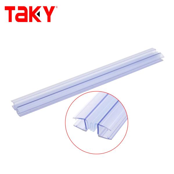 Shower Room Modern Style PVC Strip Glass Door Waterproof Seal Strips