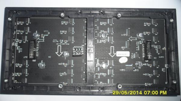 Telas conduzidas internas completas da cor P4 de SMD super finamente para o armário de fundição alugado