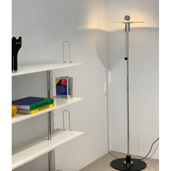 Скандинавская простая светодиодная металлическая напольная лампа современная спальня гостиная гостиница стеклянная лампа