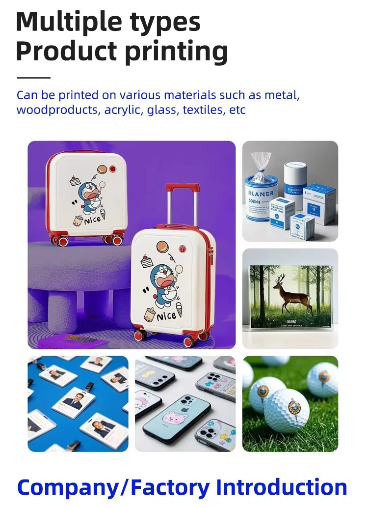A5 UV Flatbed Printer DP308 46kg Packing Weight Safe Packaged Mini UV Printer for Export