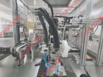 Single Station Battery Stacking Machine , Mechanical Positioning Battery Stacker