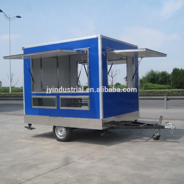 Electric System Lights Customized Pizza Coffee Ice Cream Food Trailer Truck with Ce