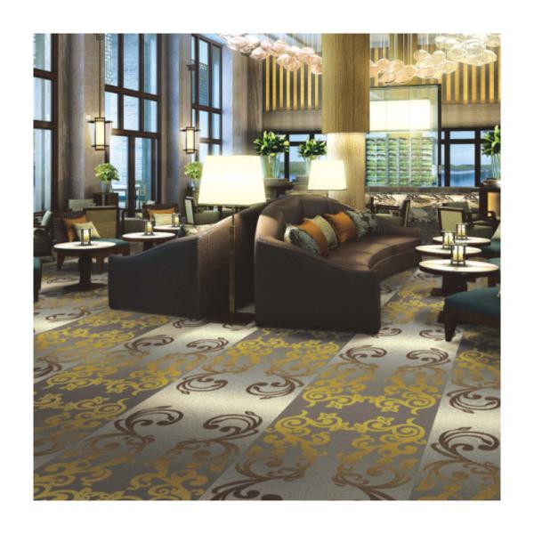 Customized Jacquard Wool and Nylon Axminster Flooring Rug Carpets for 5 Star