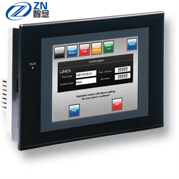 B. v. NS5-TQ 10 2 терминал LCD Omron NS5TQ10BV2 Programmable показывает память 60 MB