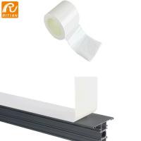 0.08mm Sandblasting PE Protective Film For Windows Aluminum Profile With Print