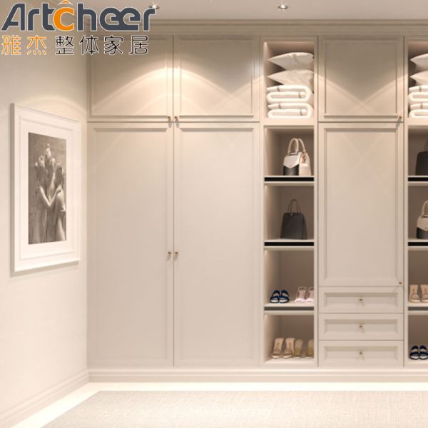 Modern Stylish Walk In Wardrobe with Customized Size and Eco Friendly Material for Bedroom