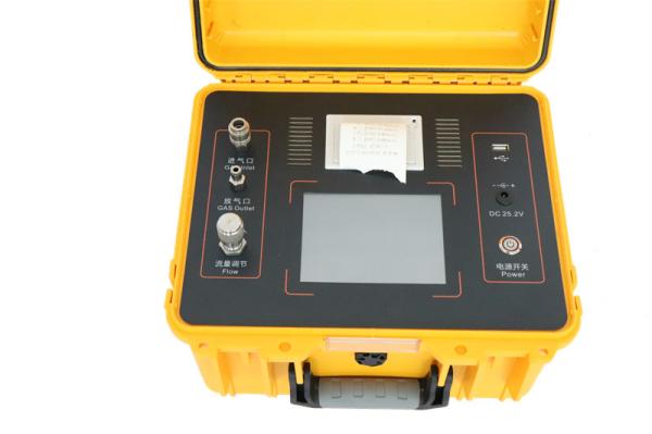 ZXFJ-4 GIS Descomposição de gases SF6 Analisador de gases SF6 Produtos de decomposição SO2、H2S、CO、HF Analisador