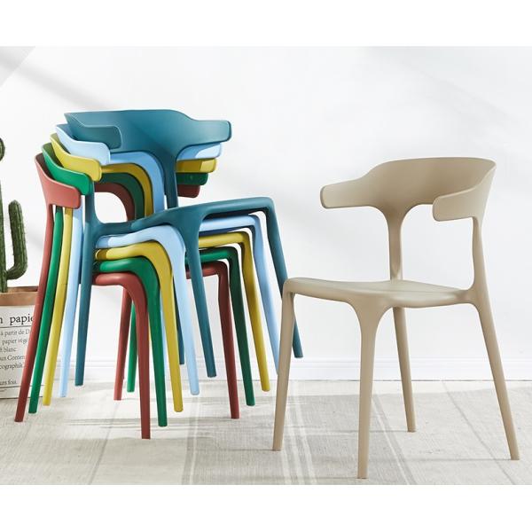 Windsor Restaurant plastic dining chair personality creative leisure chair office meeting discussion chair