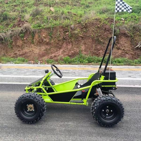 Electric Kids Go Kart with 2024 1000W 1200W Brushless Motor and Big Power 3 Speed Buggy