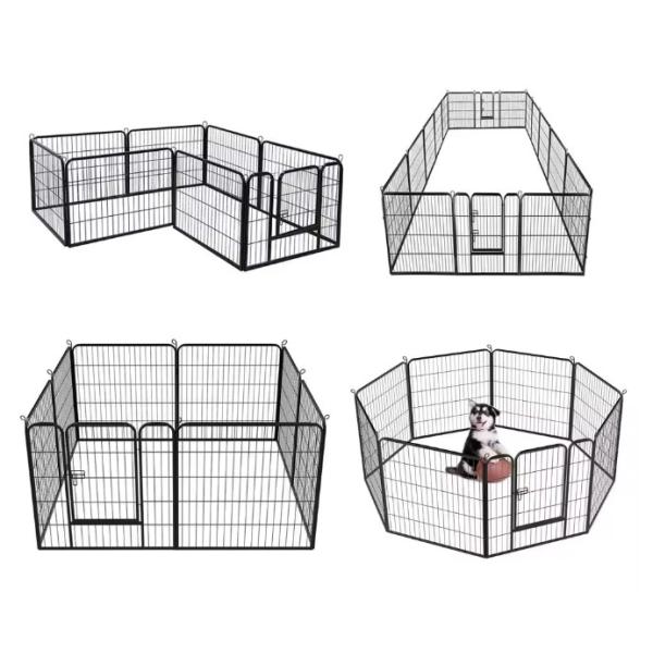 1.2M Тяжелая собака игровой замок Сильный металлический собака бег собака ограждение Дом для домашних животных
