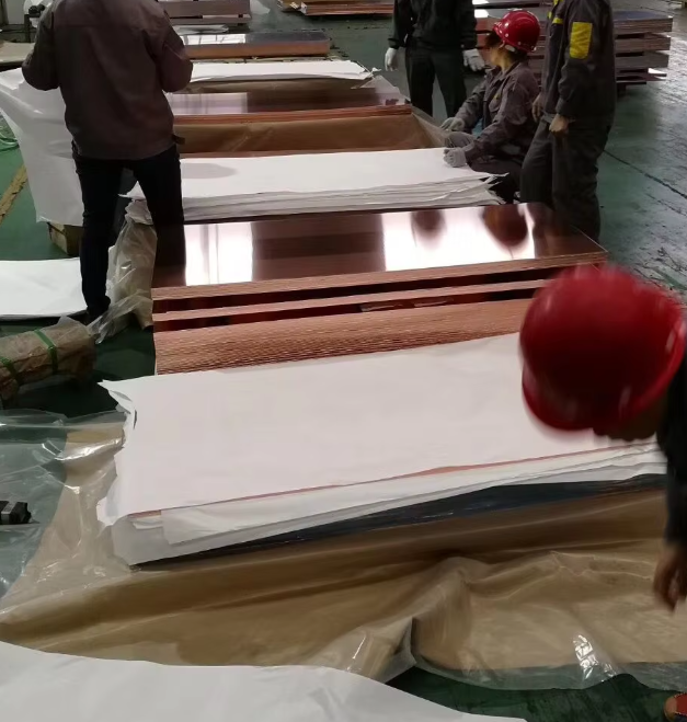 Customized 0.6mm Thick 99.99% Pure Copper Plates | High-Conductivity Industrial Copper Sheets
