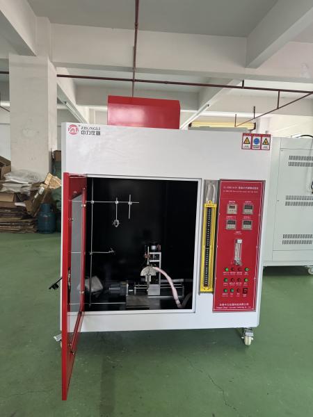 ISO3582 ASTMD4986 Horizontal and Vertical Burning Tester Flammability Testing Machine Flame Tester