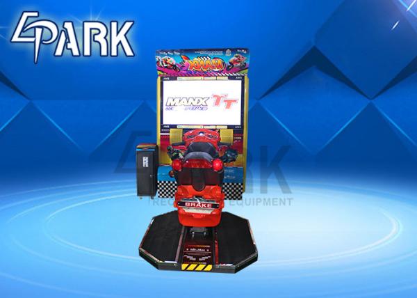 Single Player 42 Inch Screen Racing Game Machine Normal Seats Motor Arcade Game