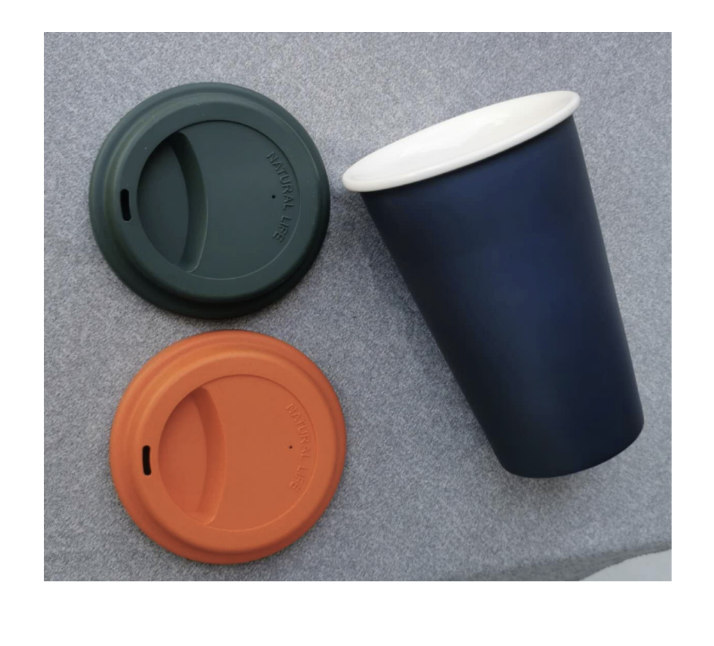 Customized silicone coffee cup lid