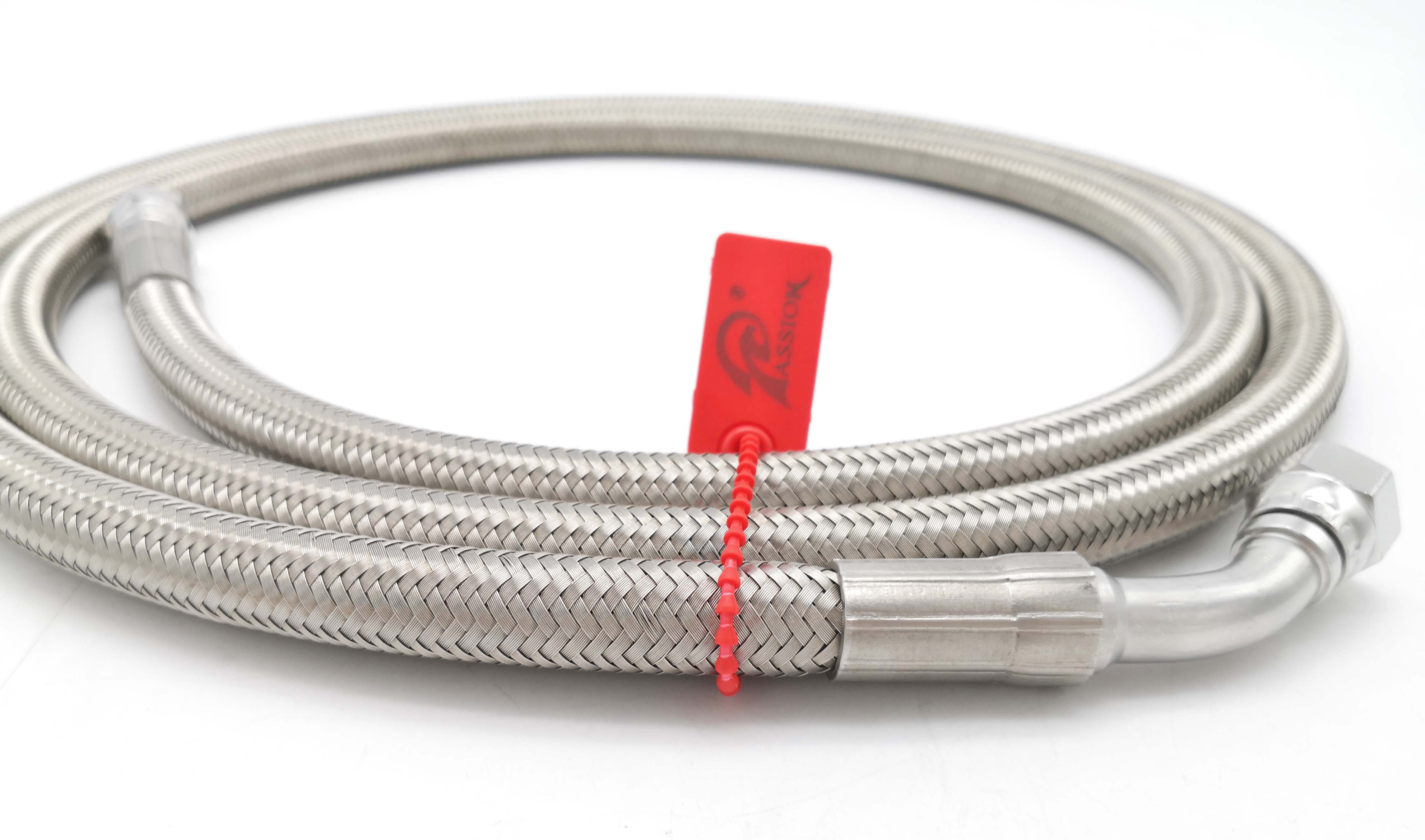 Stainless Steel Braided 8AN 3/8