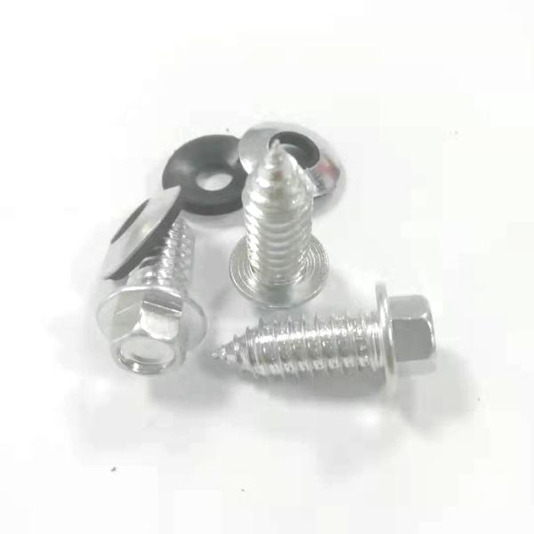 Self-Tapping Screws With Outer Hexagonal Flange And Compound Rubber Gasket For Carbon Steel Structure Building Самоклеящийся винт для строительства шестоугольных фланцевых винтов Производитель винтов с композитной уплотнителью