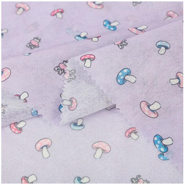 Экологическая дружелюбная ткань 63Gsm 75cm PP не сплетенная напечатанная противобактериологическое