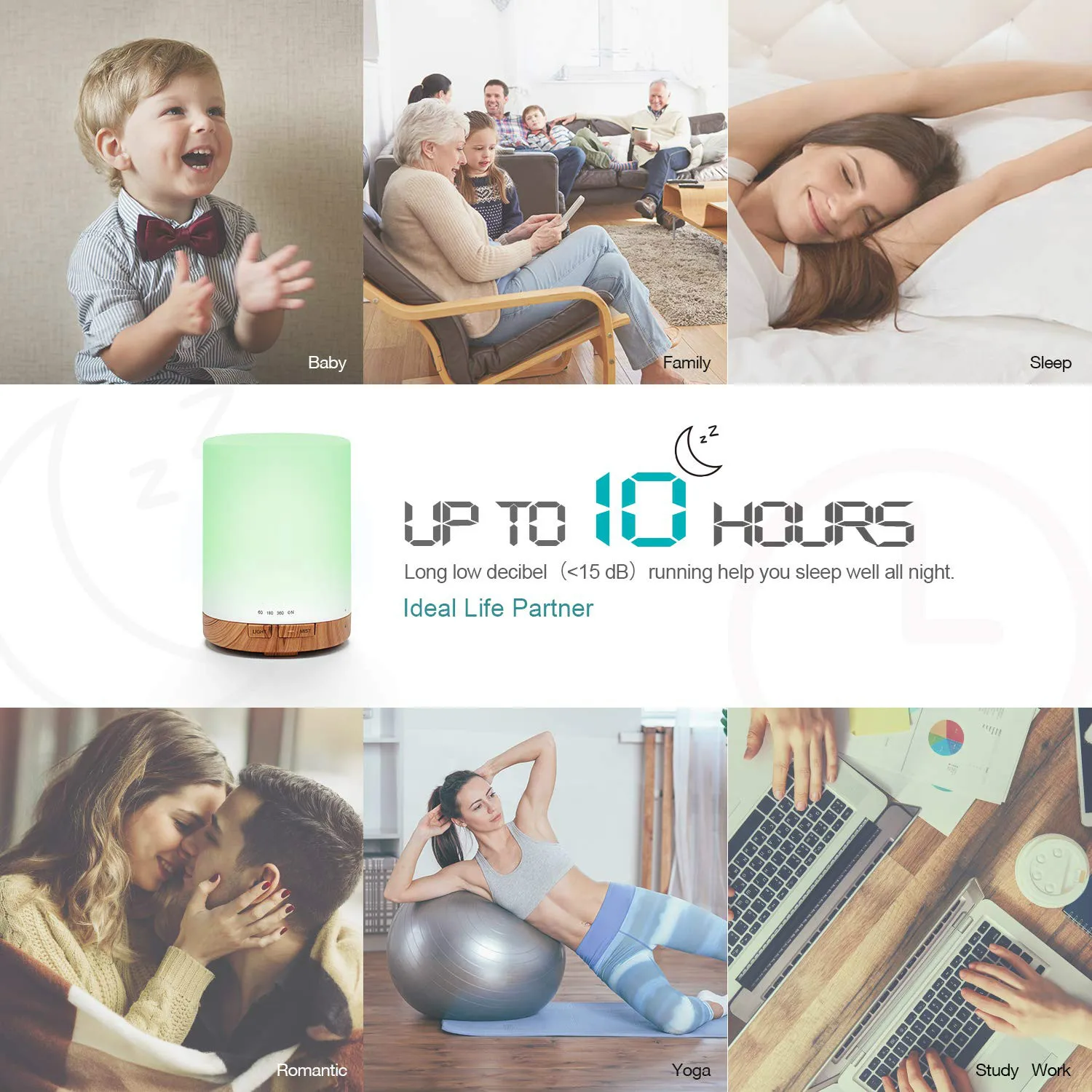 Private Label Home Office Cool Mist Deffuser Electric Aroma Scent Diffuser Perfume Essential Oil Diffuser With Remote Control