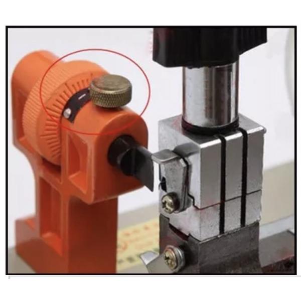 DeFu 668B Car Key Cutting Machine 120W Tarbon Steel Production Material for Key Making