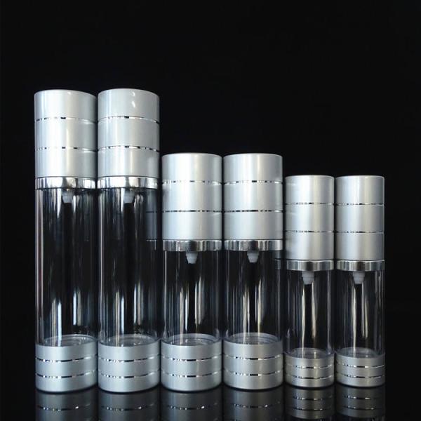 10ml - ясный пластиковый безвоздушный насос 30ml разливает топливо по бутылкам свободно распределяя для сыворотки