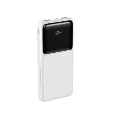 ABS PC Built In Cable Power Bank 20000mAh Universal Compatibility With LED Indicator Lights