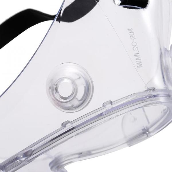Labor Protection Prescription Medical Safety Glasses Chemical Resistant Anti Saliva Fog