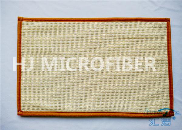Durable Bedroom Step Microfiber Mat Fluffy Hair Super Soft Natural Coffee