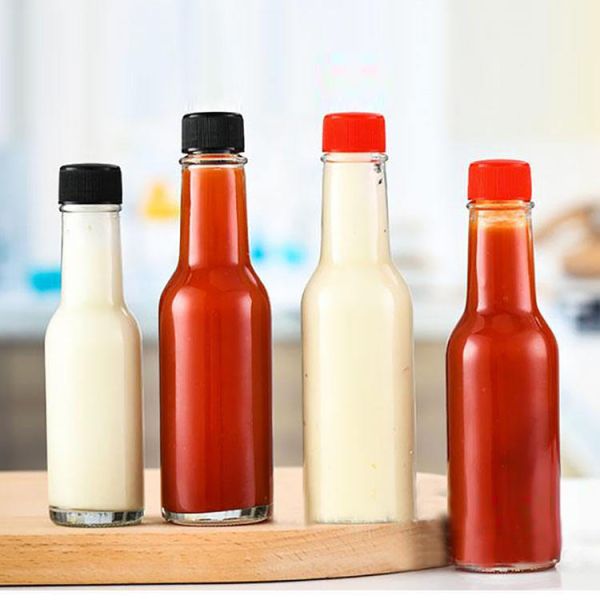 Bocaux en verre pour la fabrication de sauces - Grossiste B2B Approuvé par la FDA, qualité alimentaire, pots Mason commerciaux à large ouverture