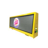 4G 5500nit SMD1921 LED Taxi Roof Display 4mm Pitch Outdoor