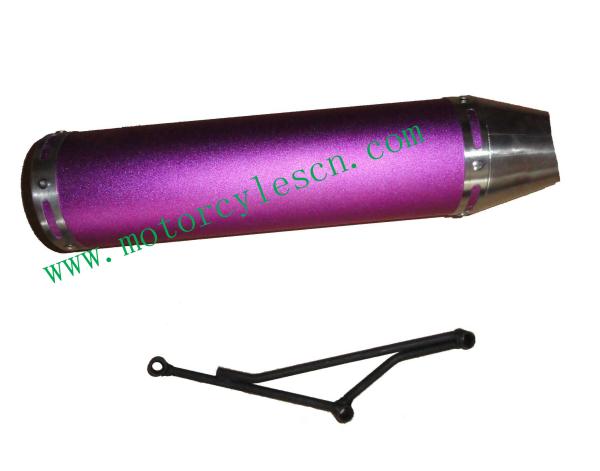 EEC 50cc Gas 2-stroke 4-stroke YAMAHA JOG50 Muffler Carbon fiber muffler Refit Muffler